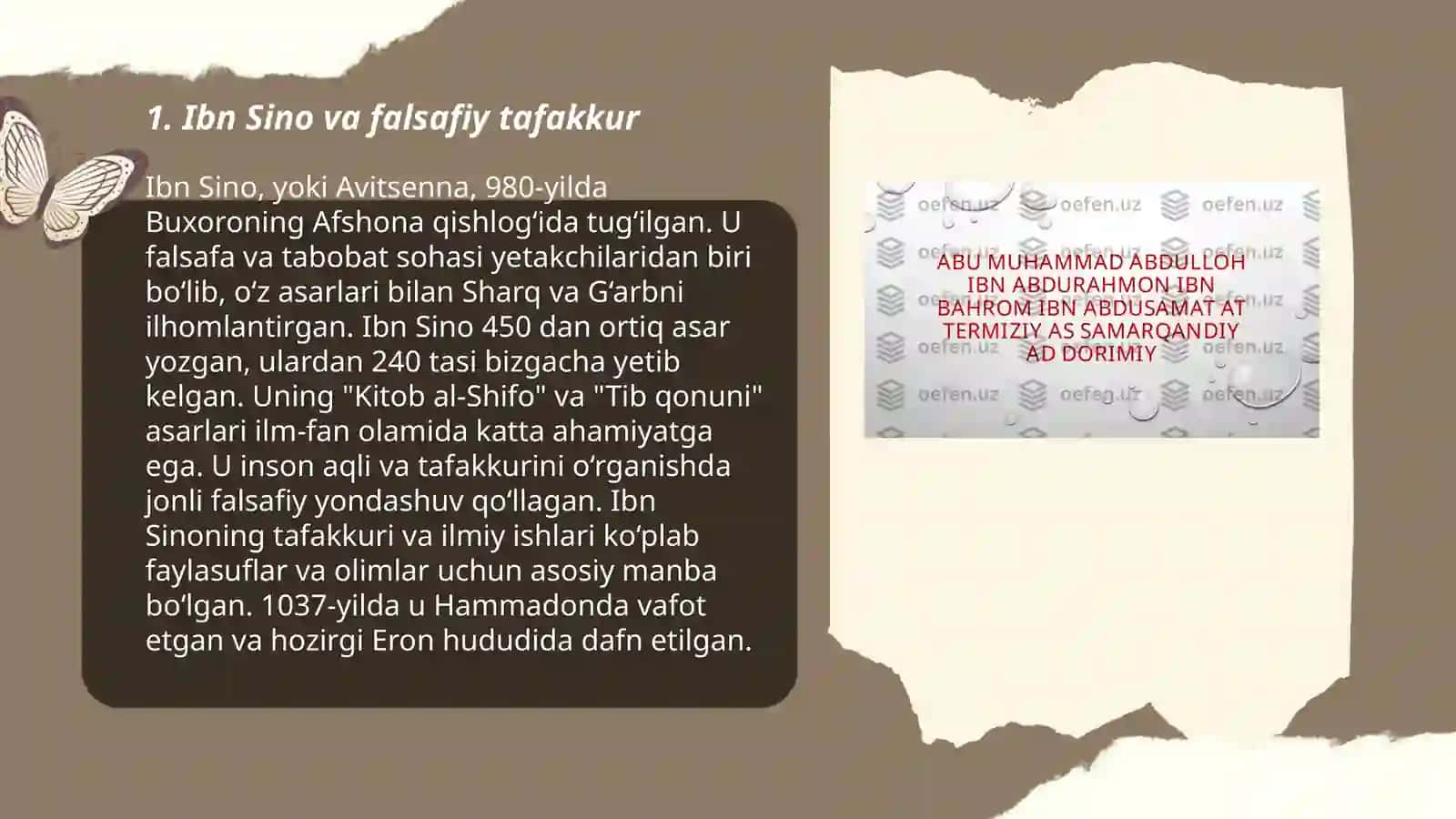 Ibn sinonibg falsafiy qarawlari 3