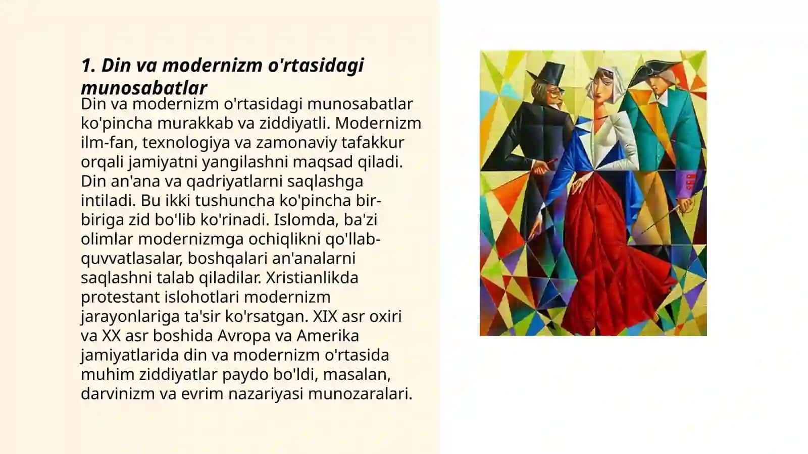 Din va modernizm 3