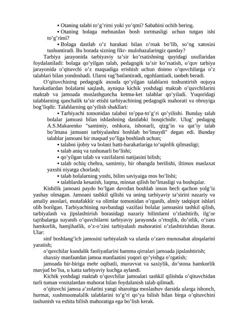 O’QITUVCHI MEHNATINI ILMIY TASHKIL ETISH 3