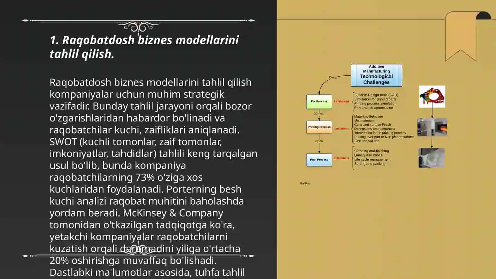 Raqobatdosh beznis modillari ishlab chiqishda beznis jarayonlar nazorati 3