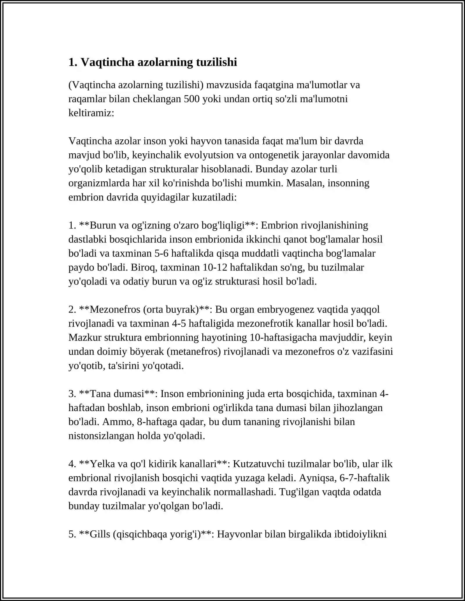 VAQTINCHA AZOLARNING TUZULISHI VA MOHIYATI.HUJAYRANING BOLINISH TURLARI.MITOZ.MEYOZ.AMITOZ 3