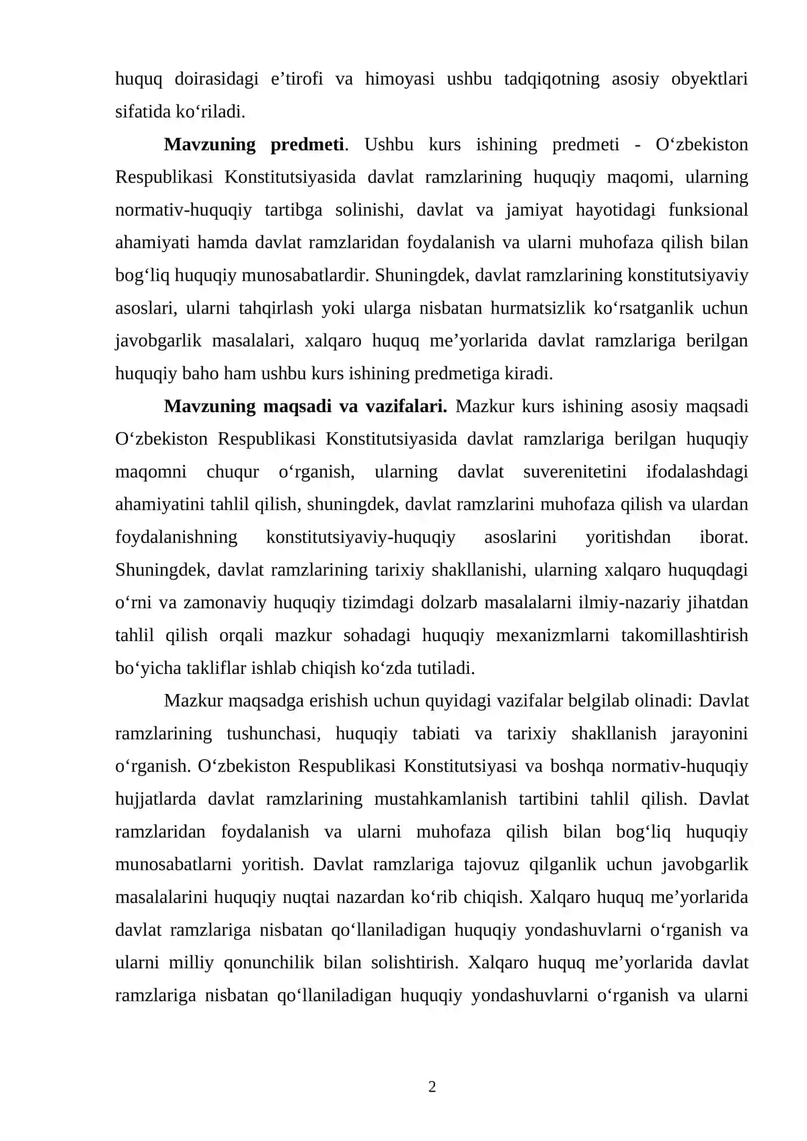 Davlat ramzlarining konstitutsiyaviy maqomi 3