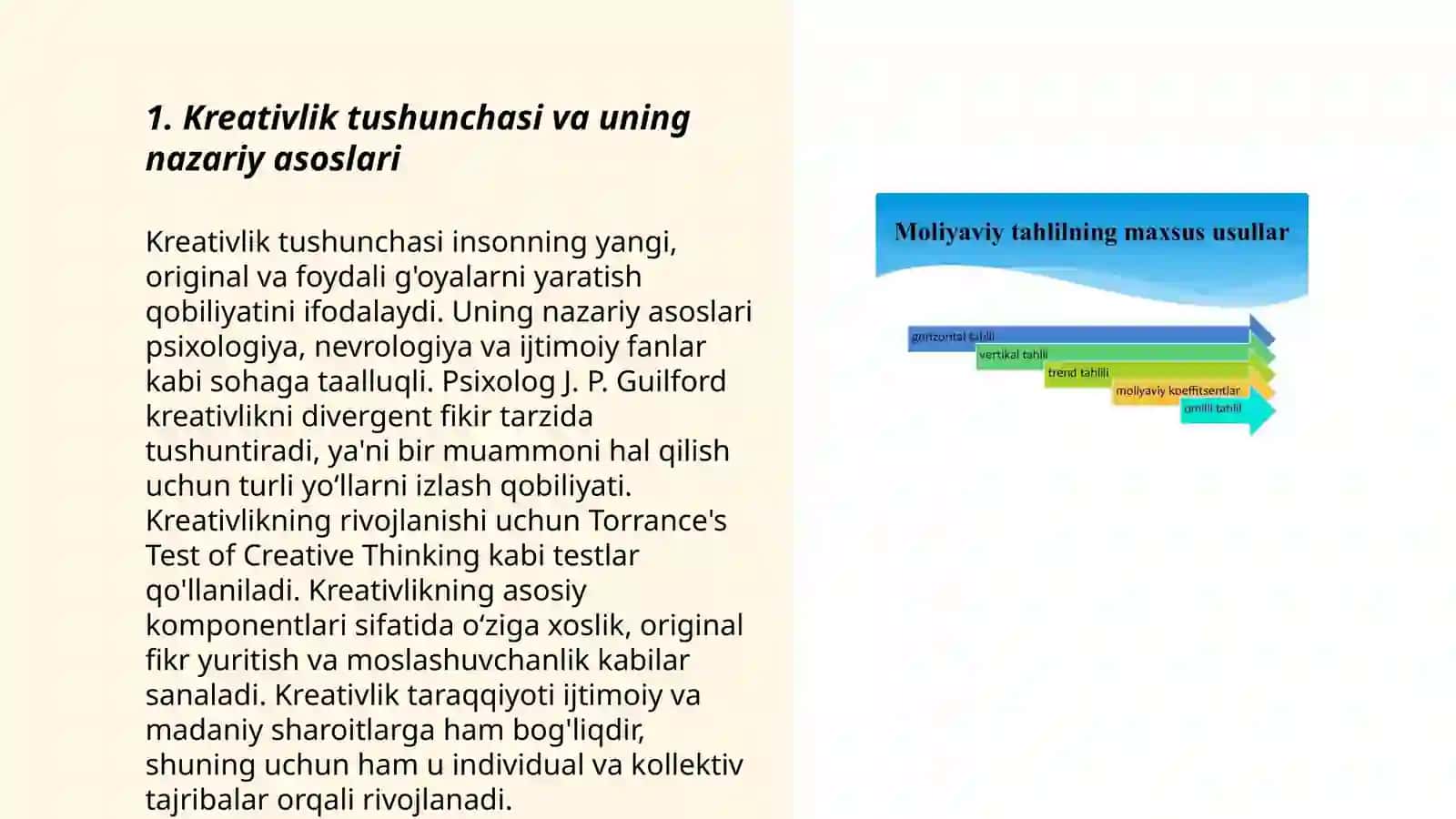 Talabalarning kreativlik qobiliyatlarini rivojlantirishning nasariy asoslari 3