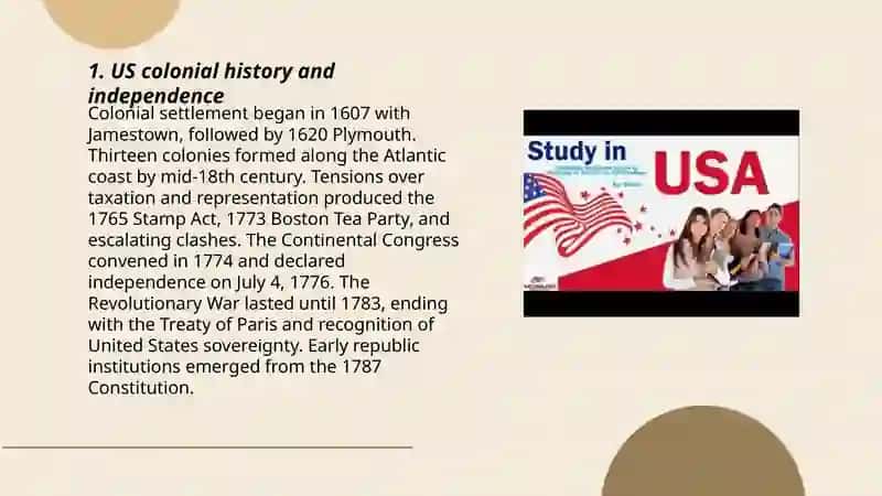 Studiying of the USA 3