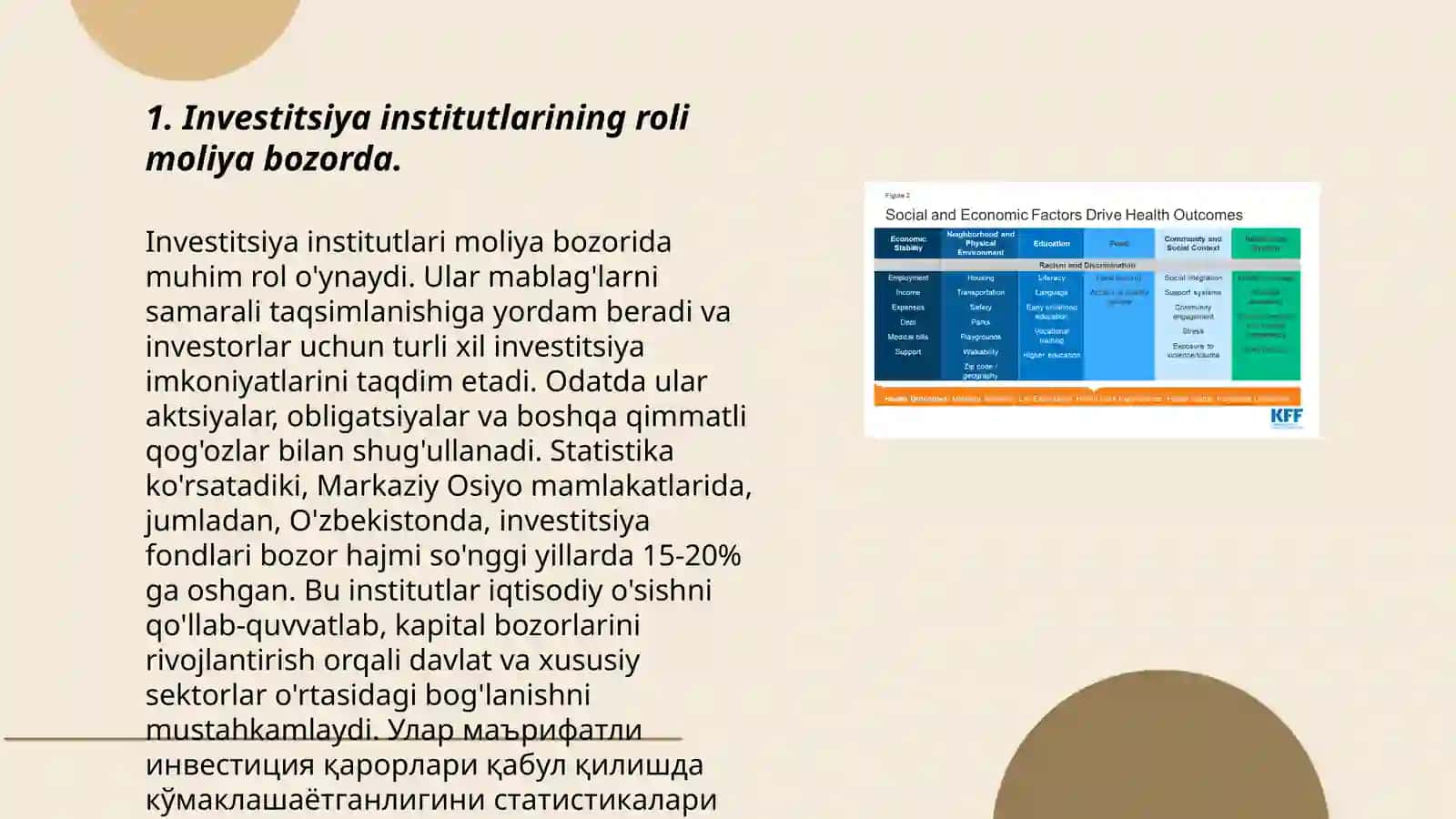 Investitsiya institutlarining moliya bozoridagi foliyati 3