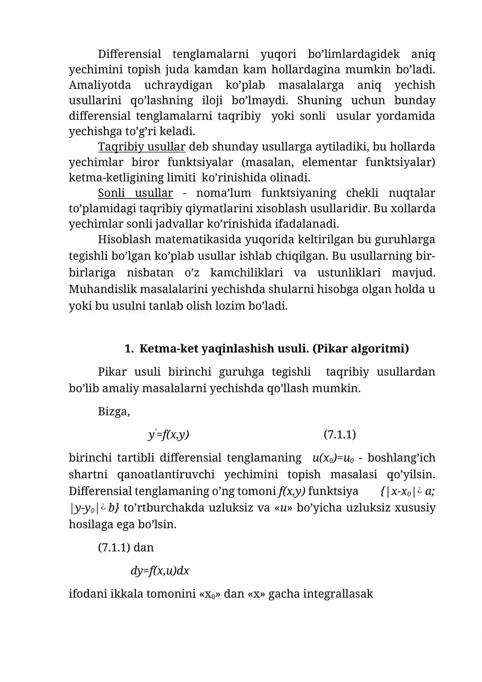 Matematik Analiz 3