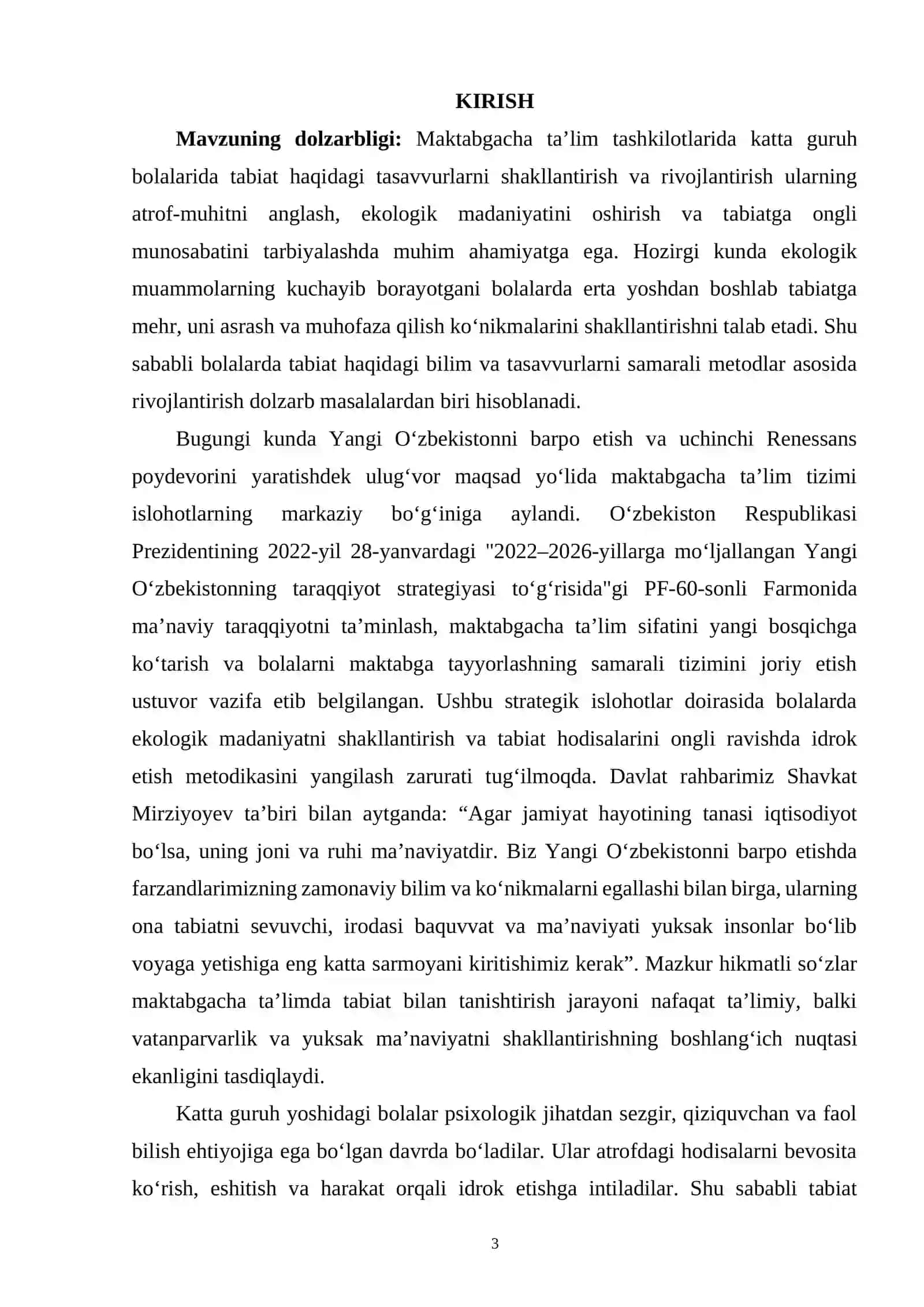 Maktabgacha ta'lim tashkiloti tarbiyalanuvchi katta guruh bolalarida tabiat haqida tasavvurlarni rivojlantirish 3