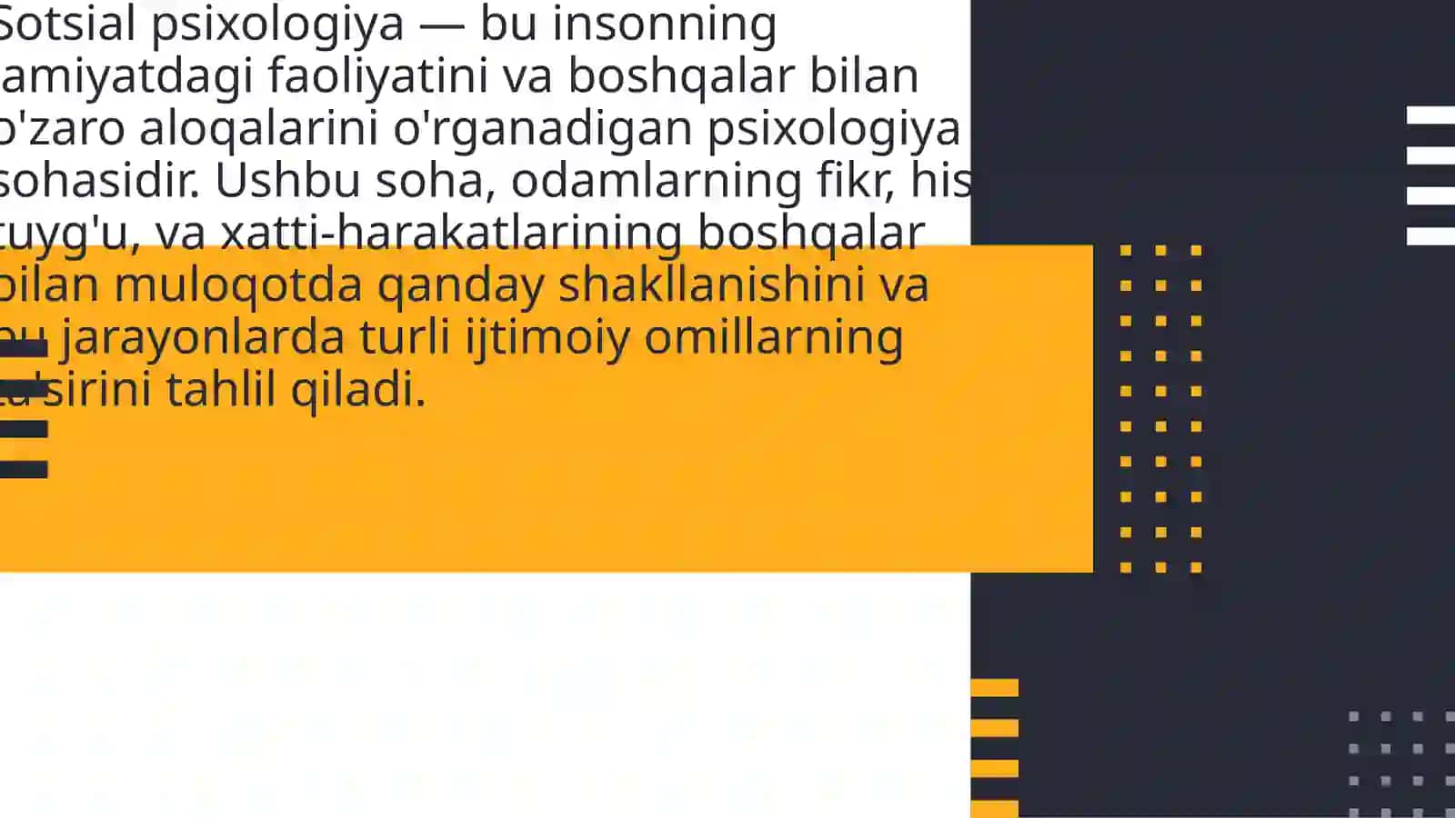 SOTSIAL PSIXOLOGIYADAGURUHLARMUAMMOSI.SOTSIAL PSIXOLOGIYADA KATTA GURUXLARNI O’RGANISH 3