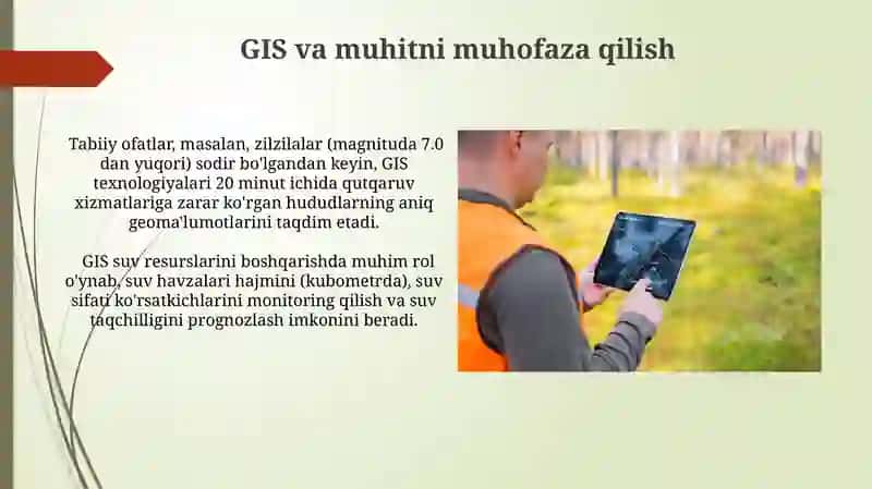 Geoinformatsion tizimlar 3
