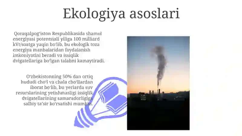Issiqlik dvigateli va ekalogiya 3