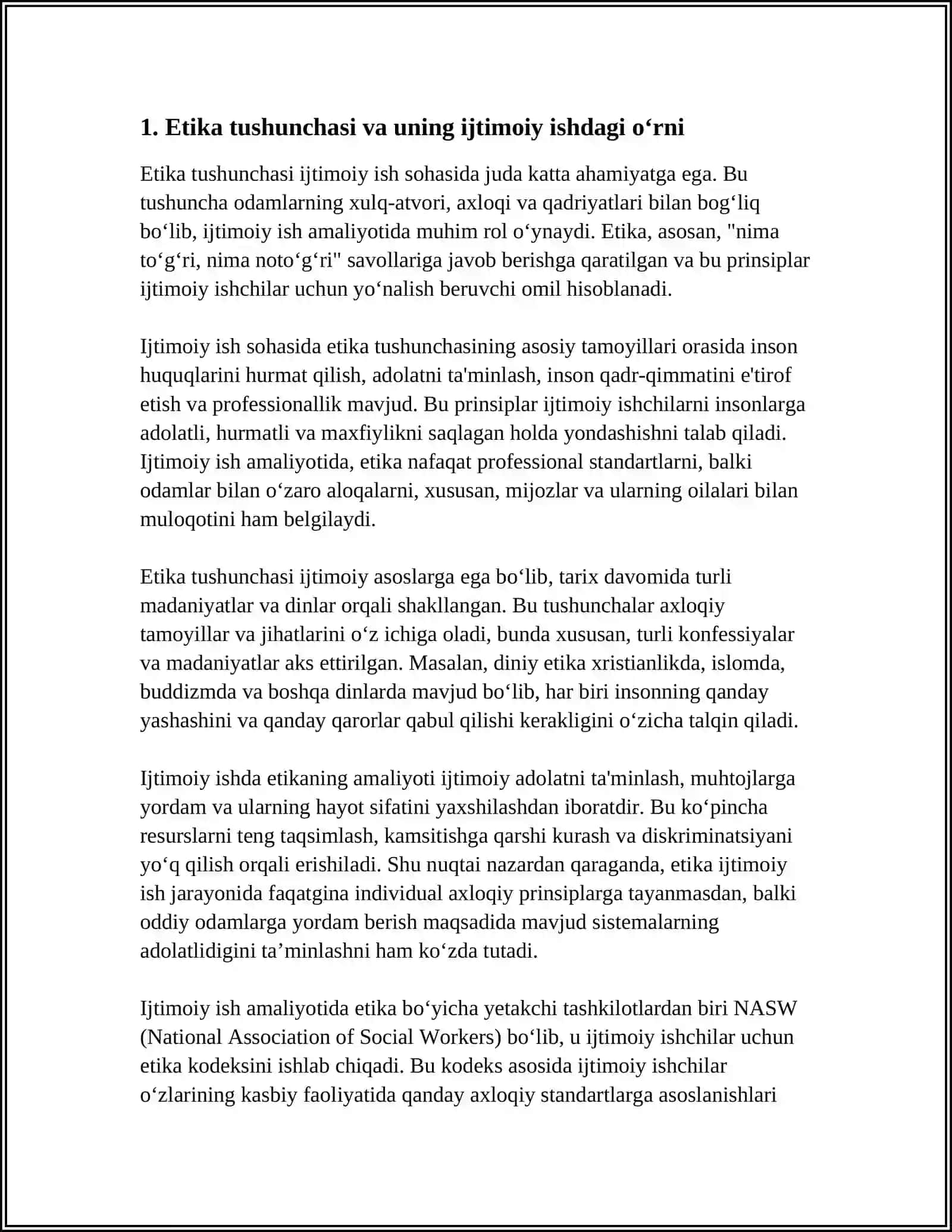 ISHTIMOIY ISH ETIKASINING NAZARIY ASOSLARI 3