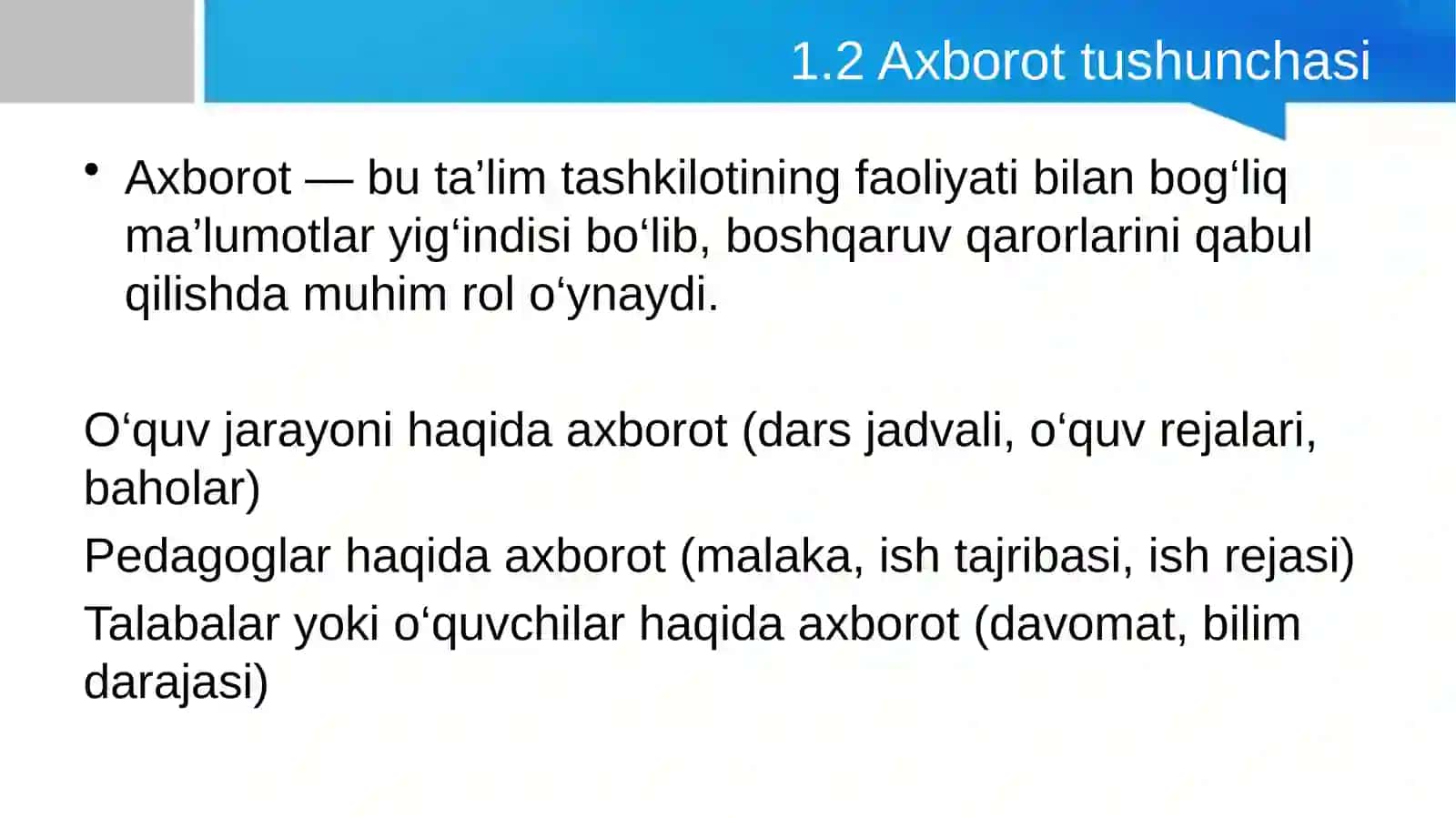 Ta'lim tashkilotlarini boshqarishtizimidaaxborotvakommunikatsiya 3