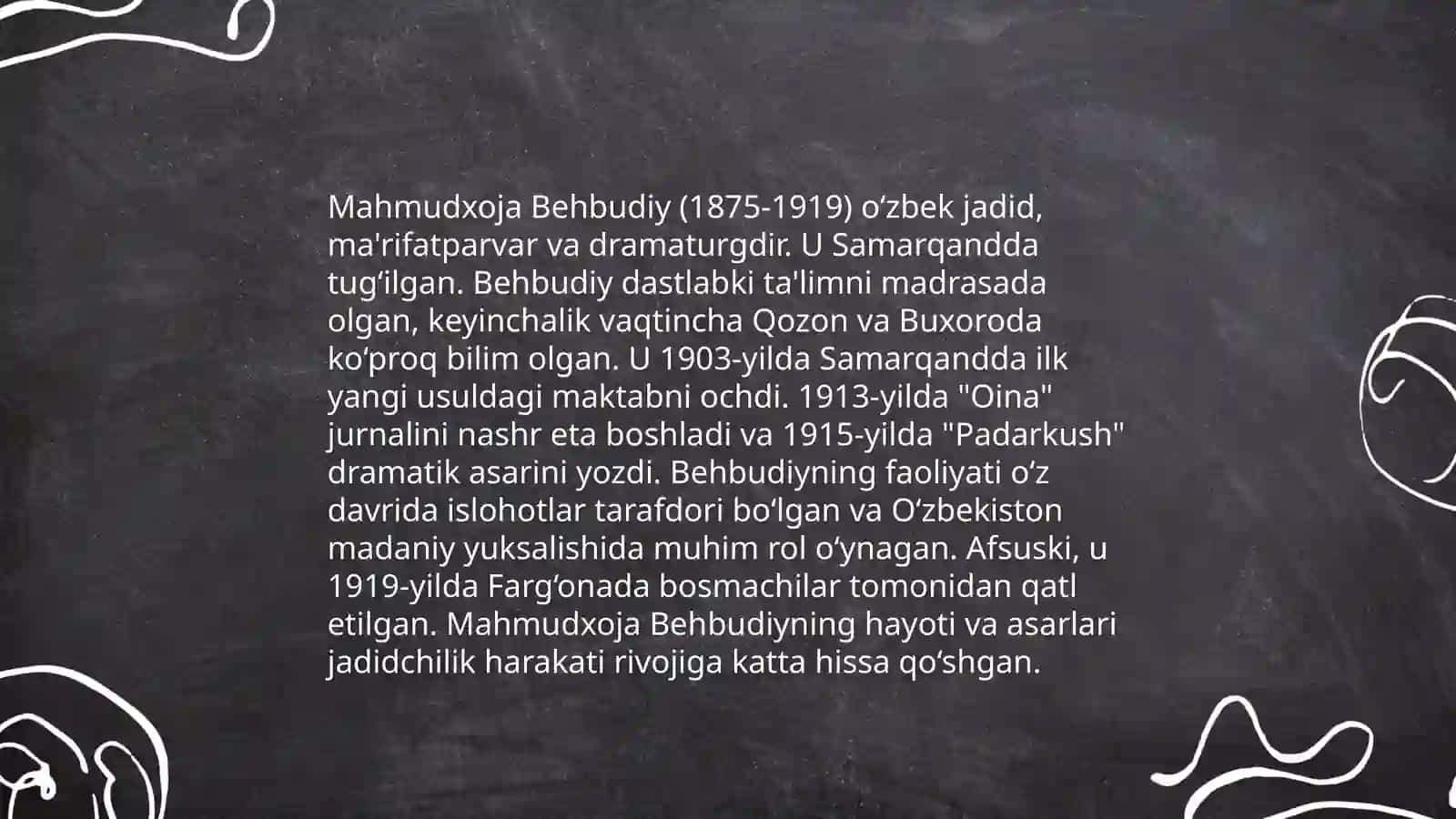Mahmudxoja Behbudiy 3