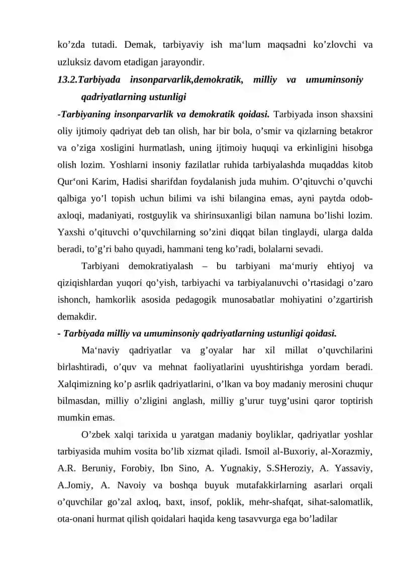 Tarbiya qoidalari 3