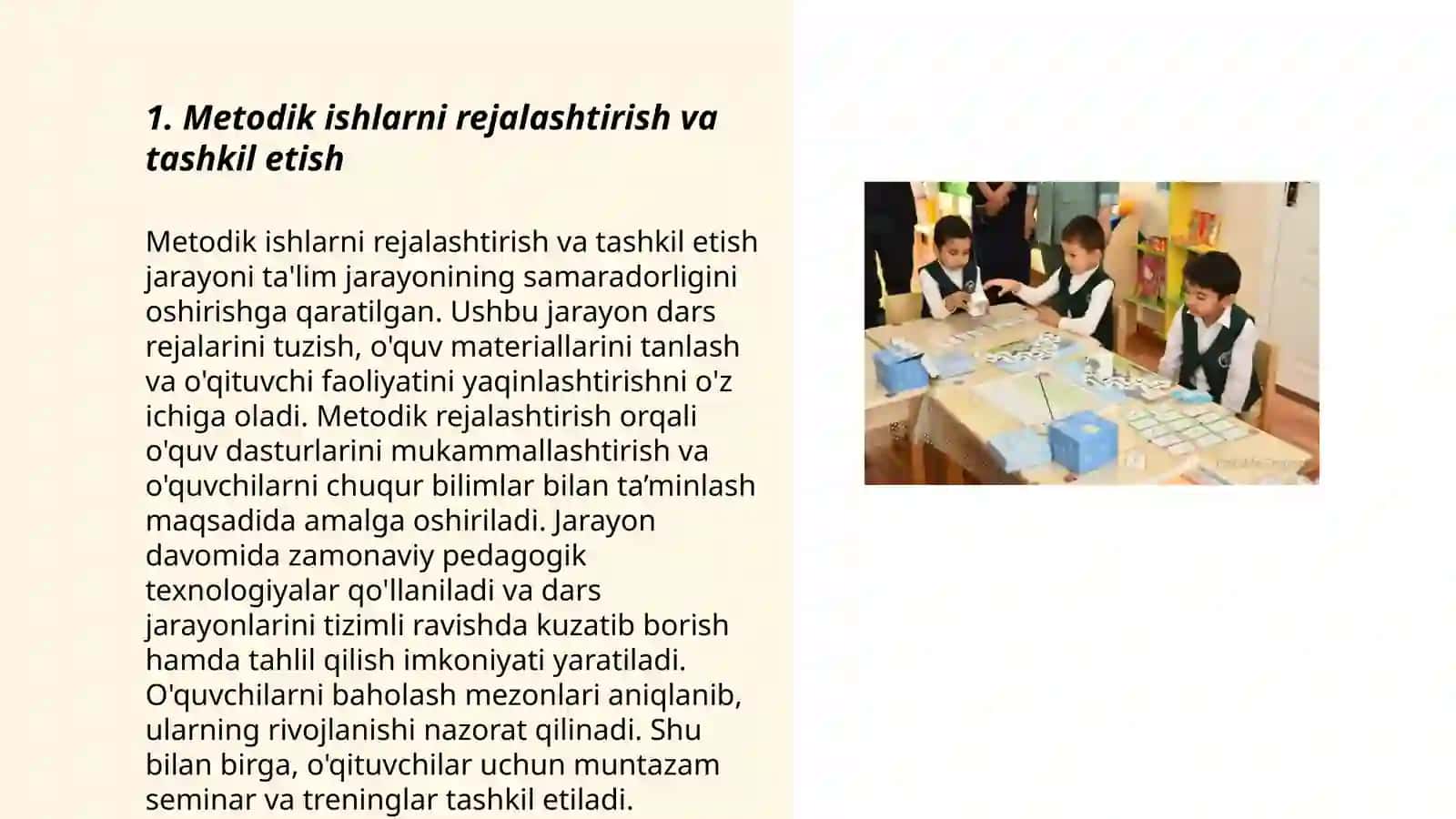 Maktabgacha ta'lim tashkilotlarida metodik ishlarni tashkil etish va rahbarlik qilish 3