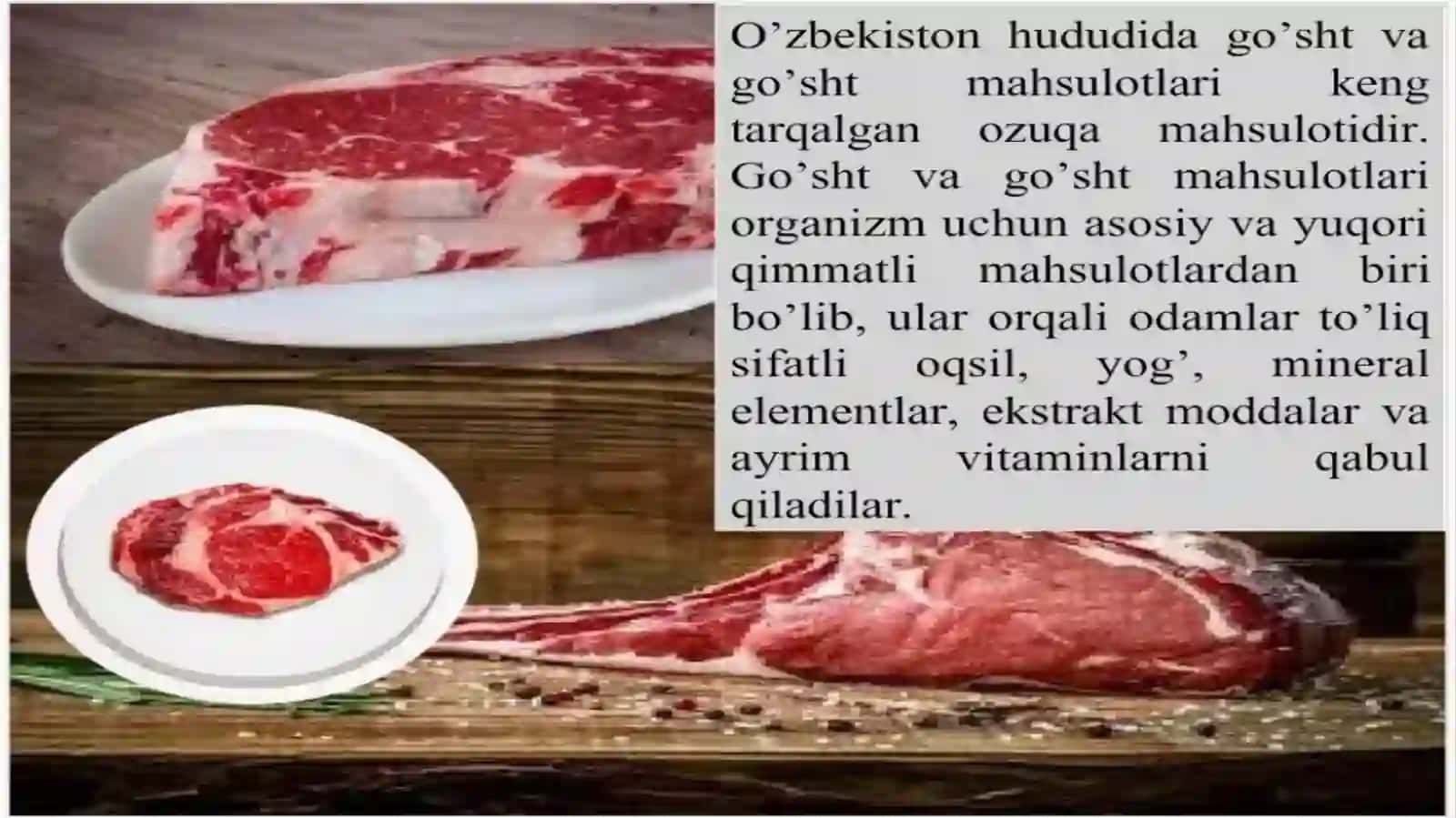 Sut va go’sht mahsulotlarini saqlash va qayta ishlash texnalogiyasi fanidan 3
