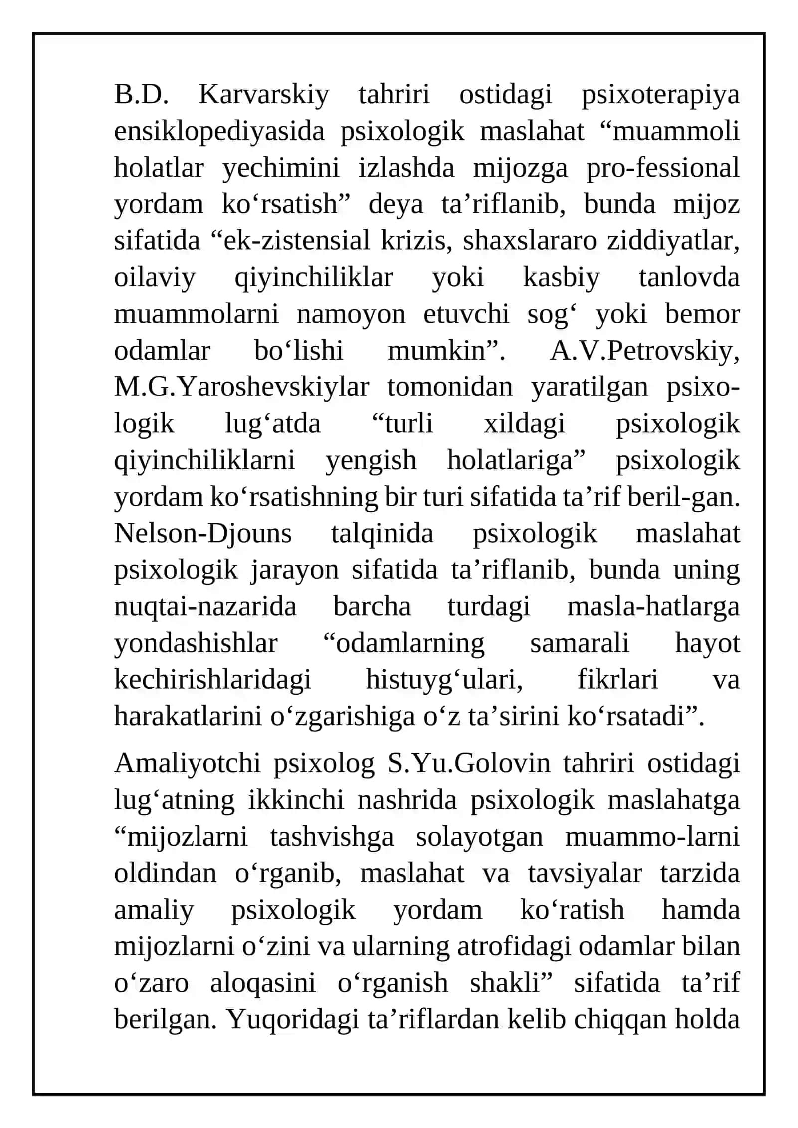 Konsultatsiya bosqichlari 3