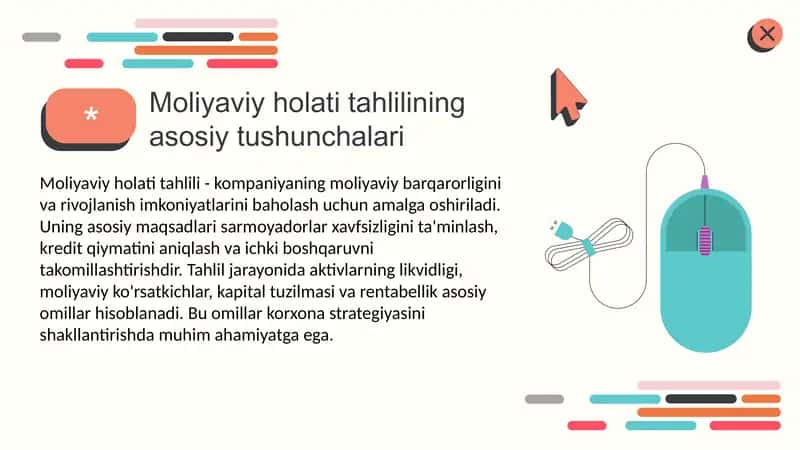 Xo'jalik yurituvchi subyektning molyaviy holati tahlili 3
