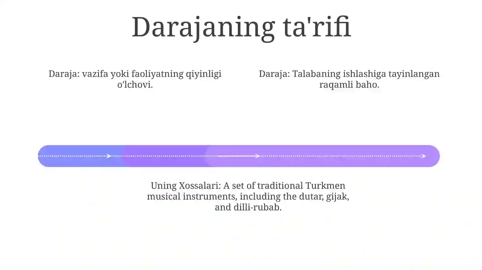 Daraja Va Uning Xossalari 3