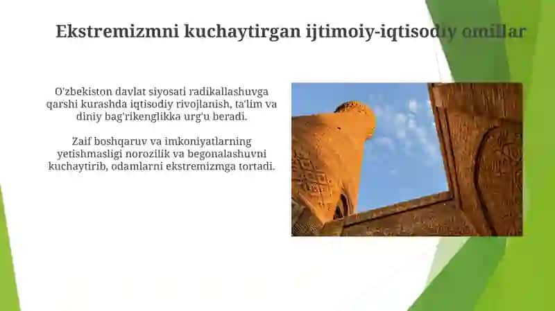 Oʻzbekiston Davlat Siyosatida Radikal Oqimlarga Qarshi Kurash Yoʻllari 3
