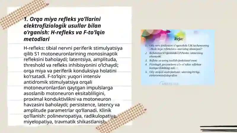 Orqa miya faoliyatini o’rganish usullari 3