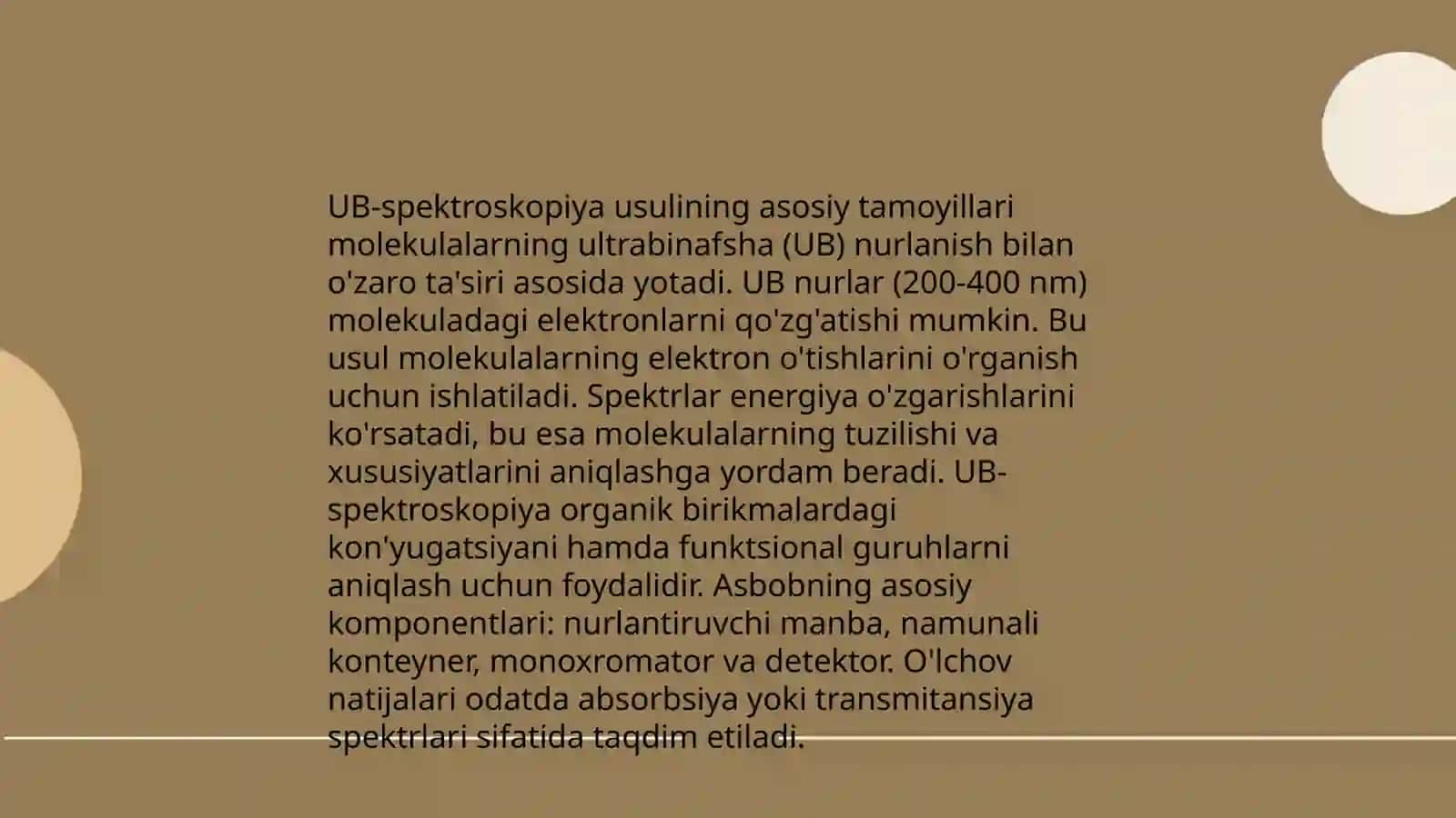 UB-spektroskopiya usuli 3