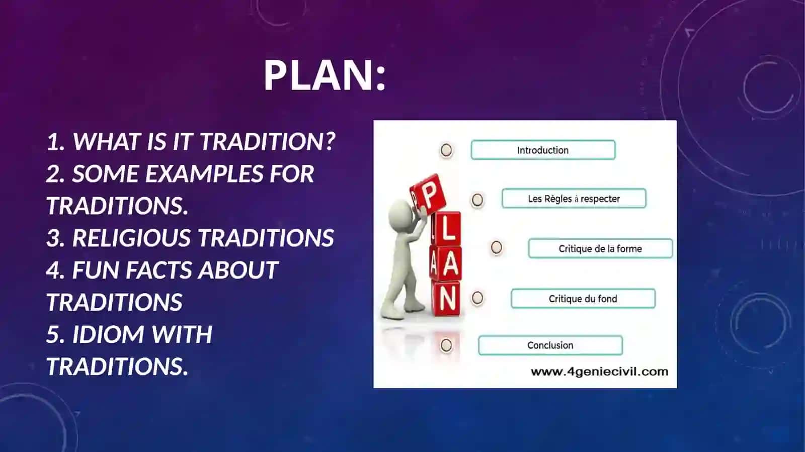 Tradition 3
