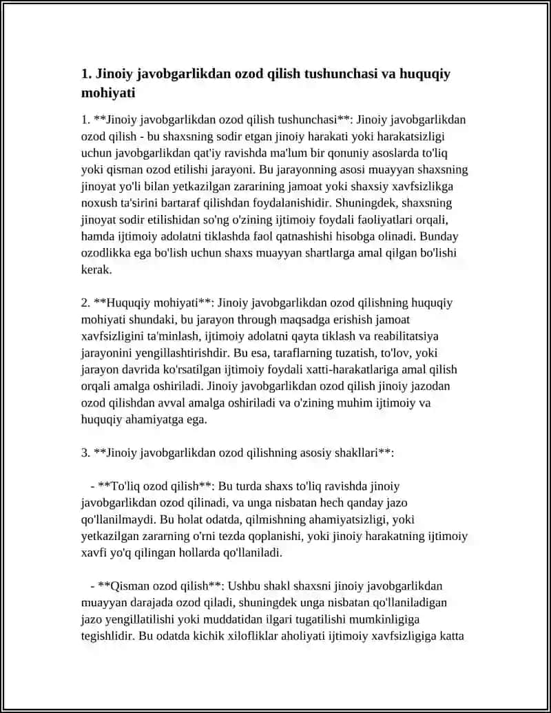 JINOIY JAVOBGARLIKDAN VA JINOIY JAZODAN OZOD QILISH ASOSLARI 3
