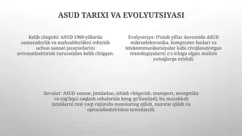 Shahar Bo‘Ylab Avtomatlashtirilgan Harakatni Boshqarish Tizimlarining Texnik Vositalari (Asud) 3