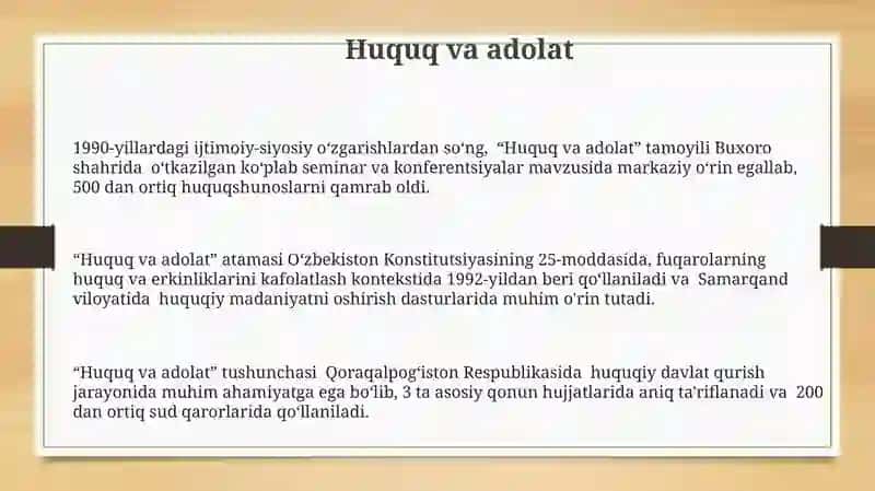 Huquq va adolat 3