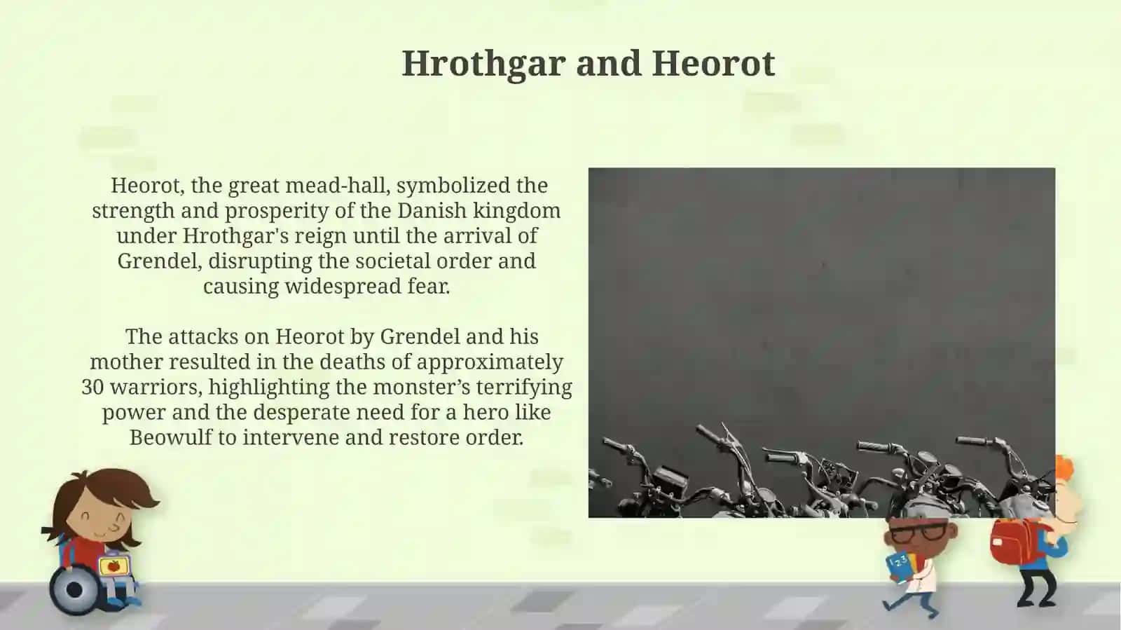 Epic poem Beowulf 3