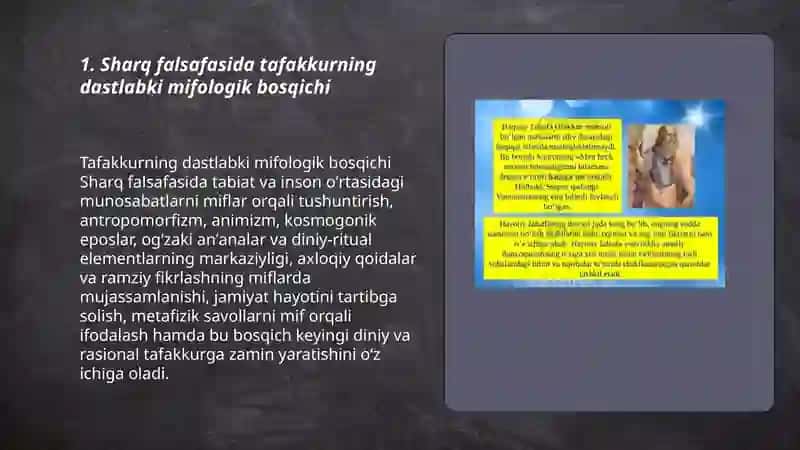falsafiy tafakur tariqayot bosqichlari sharq falsafasi 3