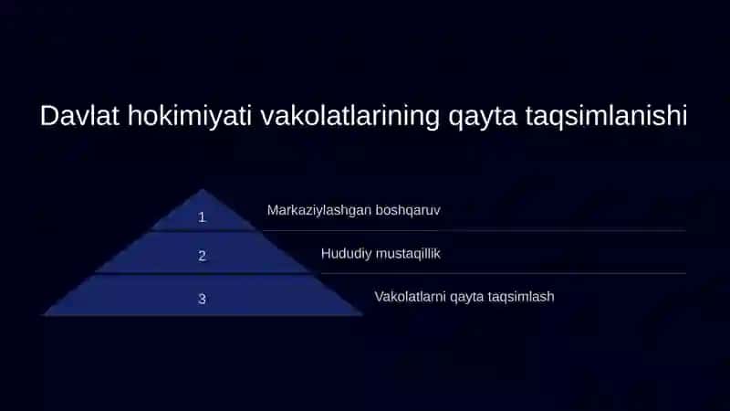 Mustaqillik yillarida davlat boshqaruvi tizimida amalga oshirilgan islohotlar 3