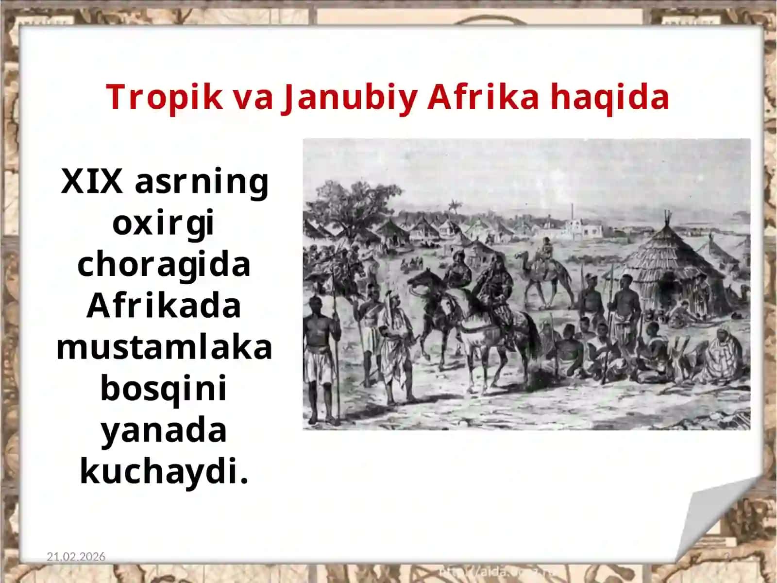 Tropik va Janubiy Afrika mamlakatlari 3