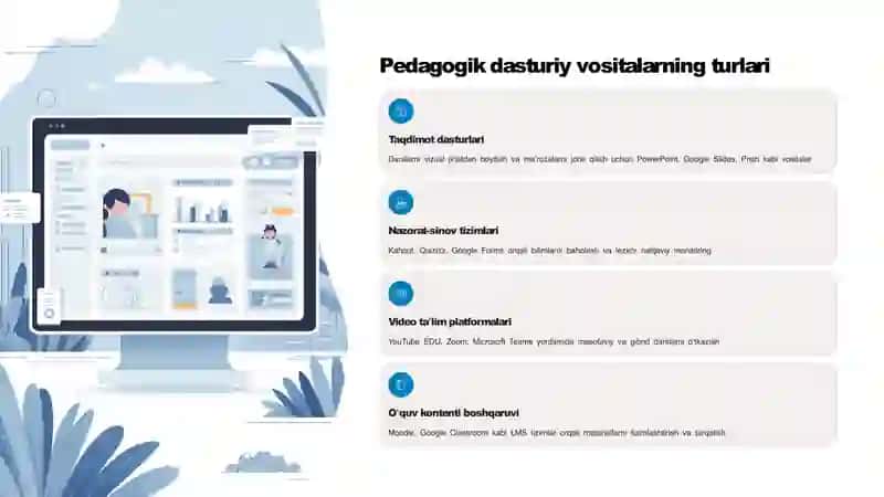 Pedagogik faoliyatda amaliy va pedagogik dasturiy vositalardan foydalanish 3