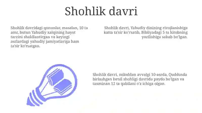 Shohlik davri 3