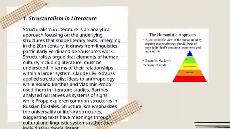 Theorotical approach to literature 3