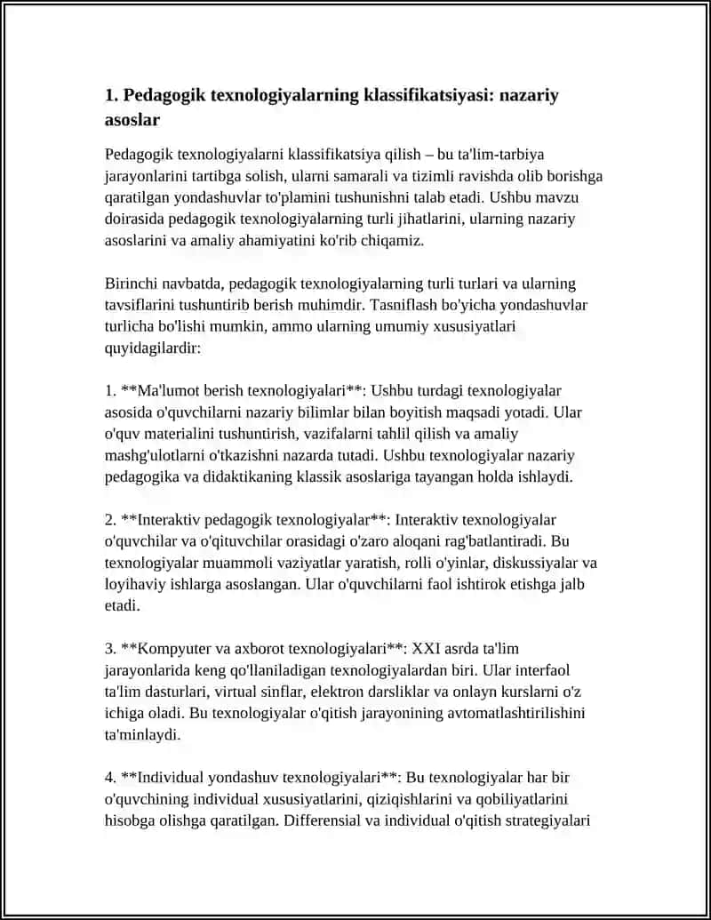 PEDAGOGIK TEXNOLOGIYANIN KLASSIFIKACIYASI 3