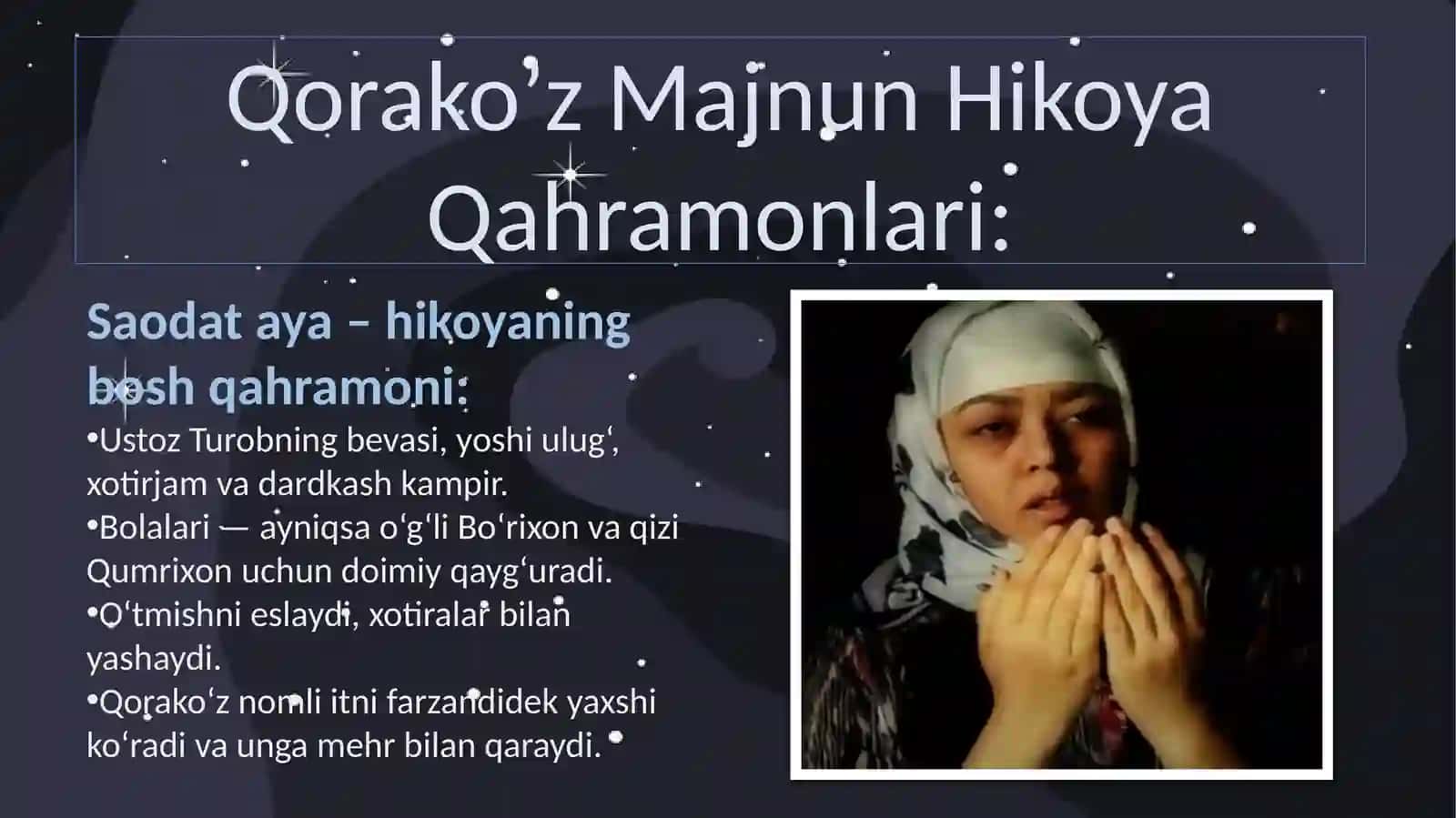 Qorako’z Majnun Hikoya 3