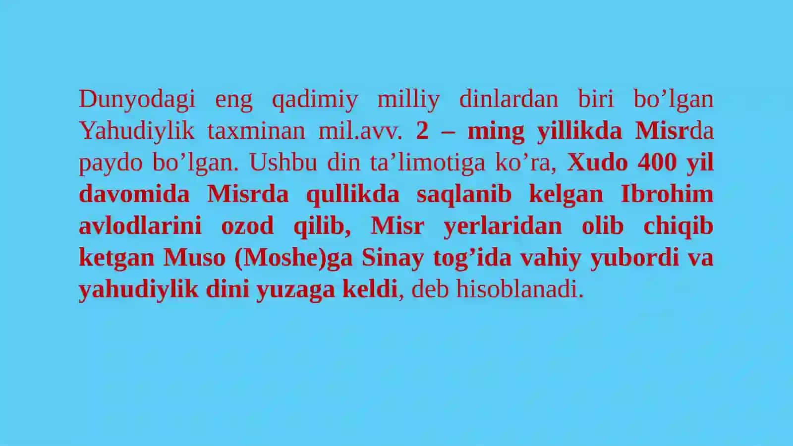 YAHUDIYLIK 3