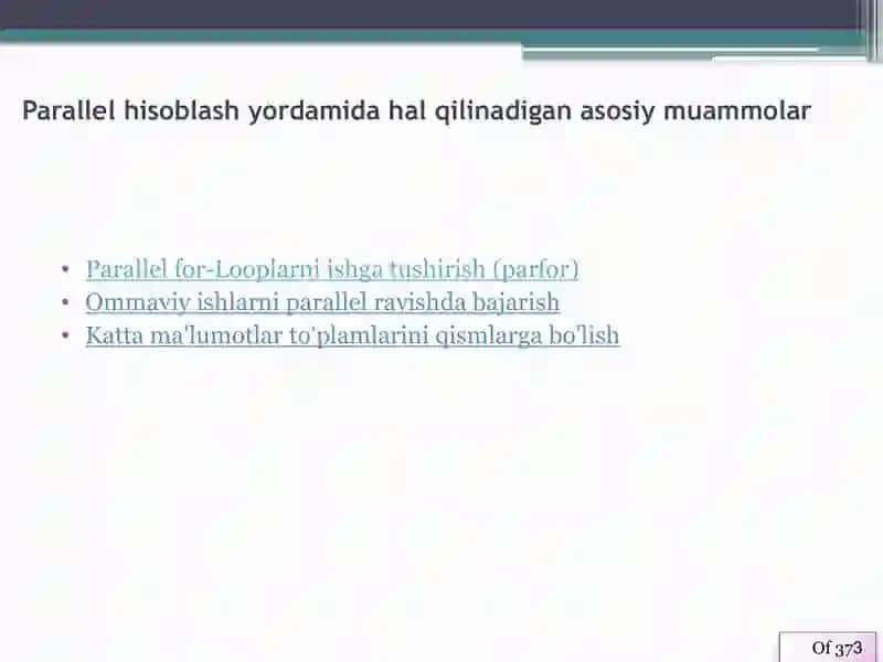 MATLAB ning Parallel Computing Toolbox vazifasi va imkoniyatlari 3
