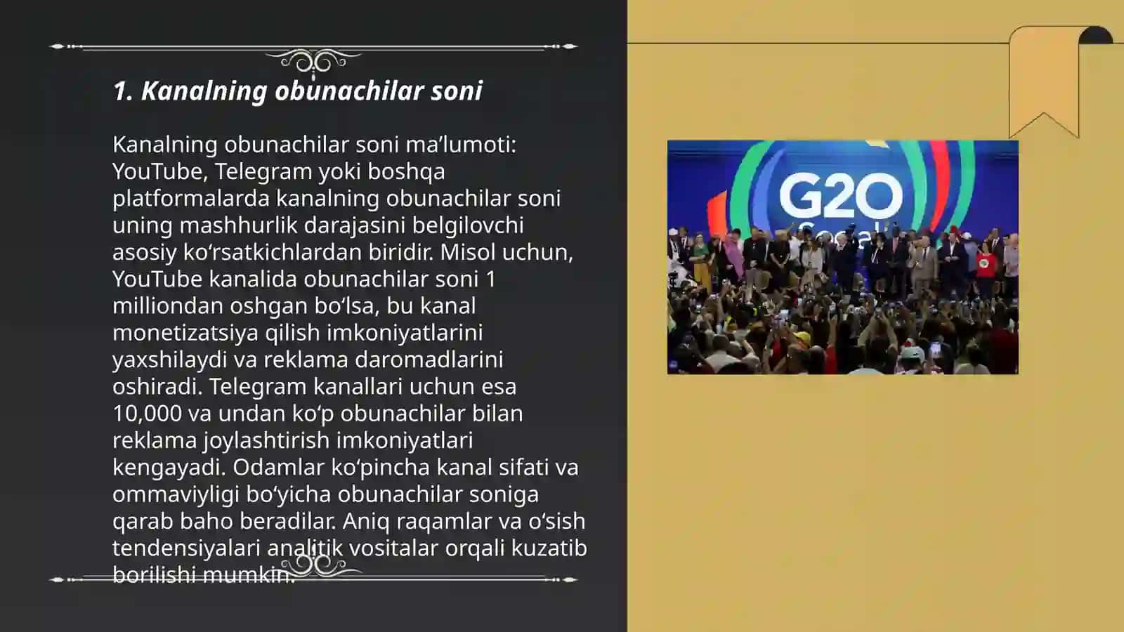 Taʼlimiy ijtimoiy kanalini KPI mezonlari 3