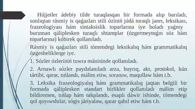 Rásmiyis qaǵazları 3