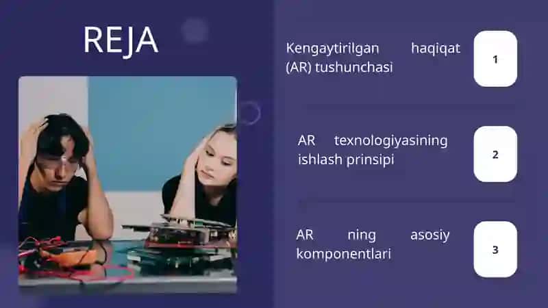 Kengaytirilgan haqiqat (AR) asoslari 3