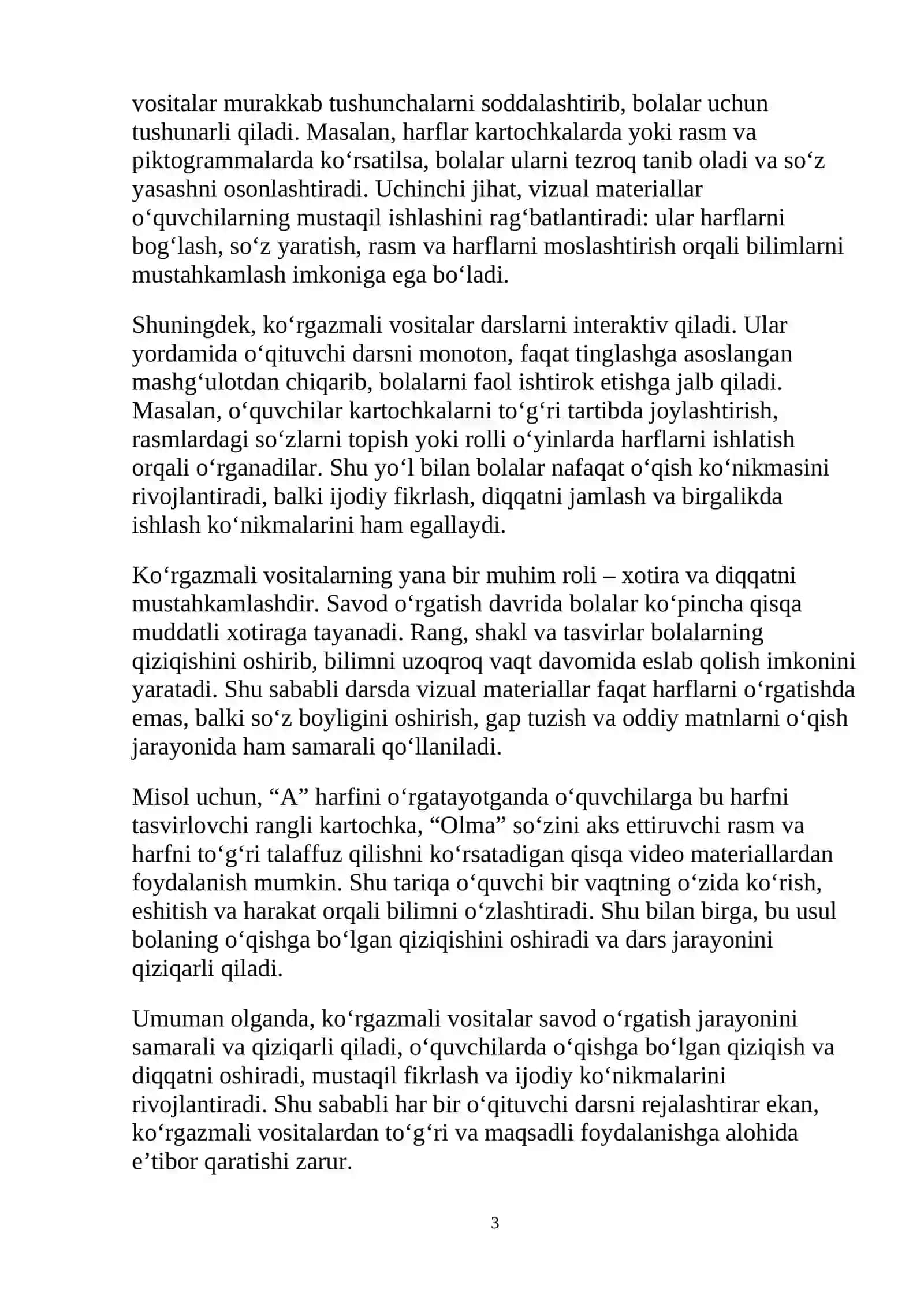 Savod o‘rgatish darslarida ko‘rgazmali vositalardan foydalanish 3