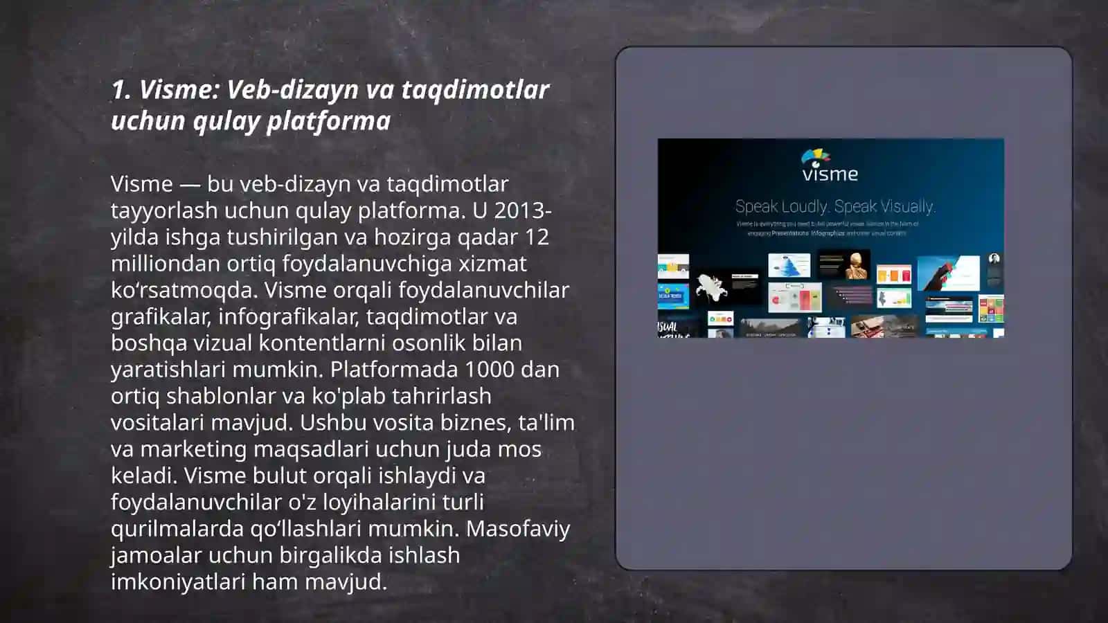 Visme 3