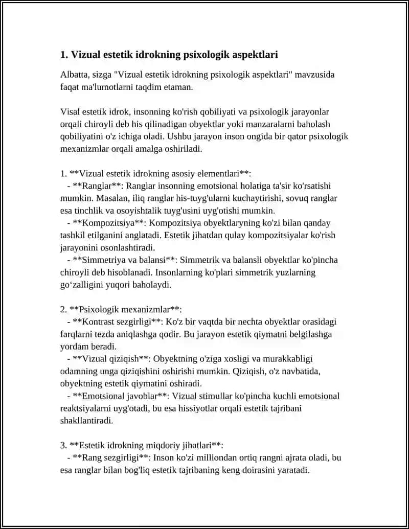 OLAMNI VIRTUAL VA VIZUAL ESTETIK IDROK ETISHNING FARQLARI 3