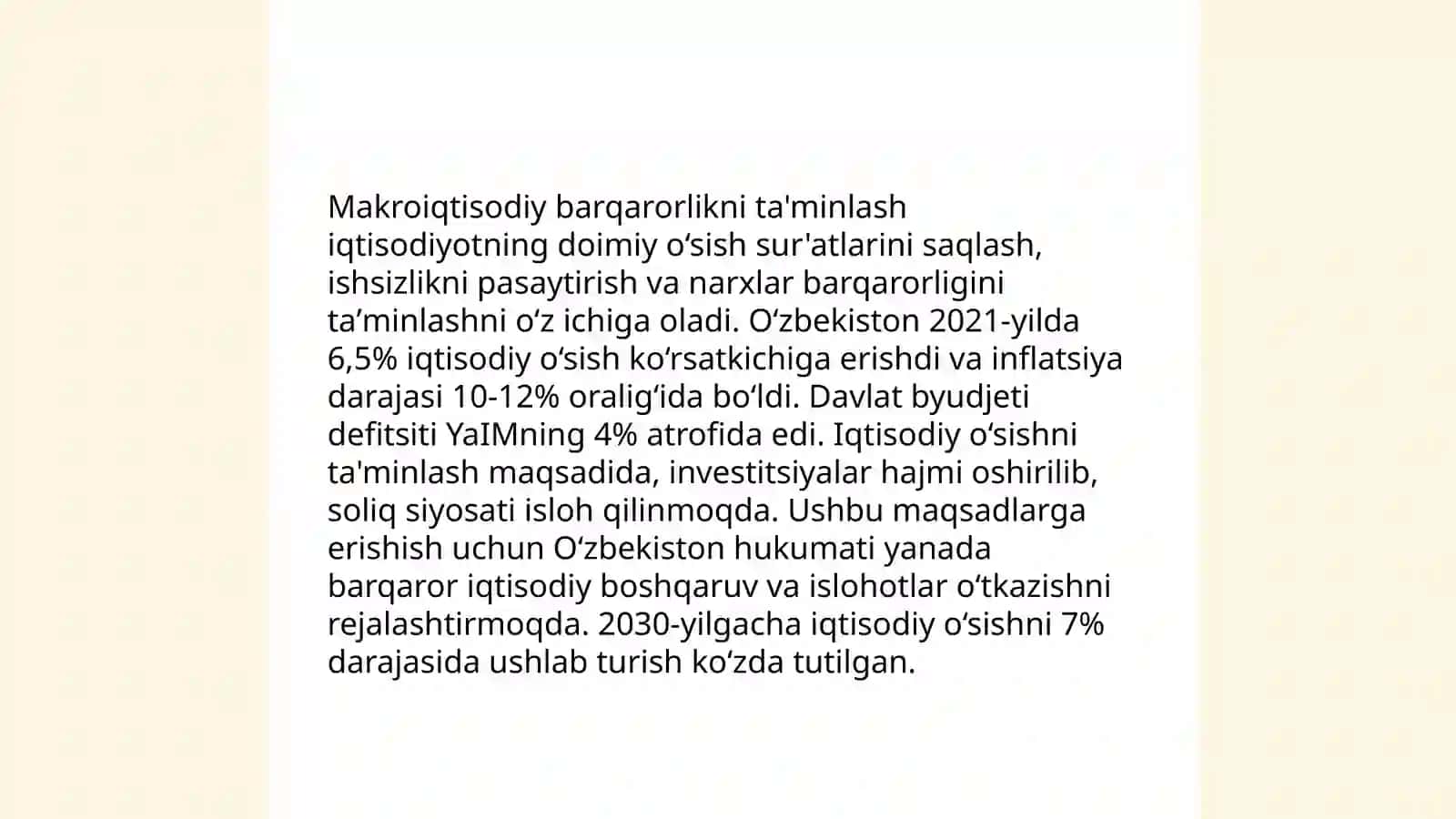 Yangi O'zbekistonning Taraqqiyot strategiyasi 2022-2026 yillarga mo'ljallangan 3