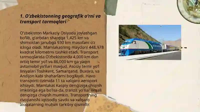 Oʻzbekiston transport geografiyasi 3