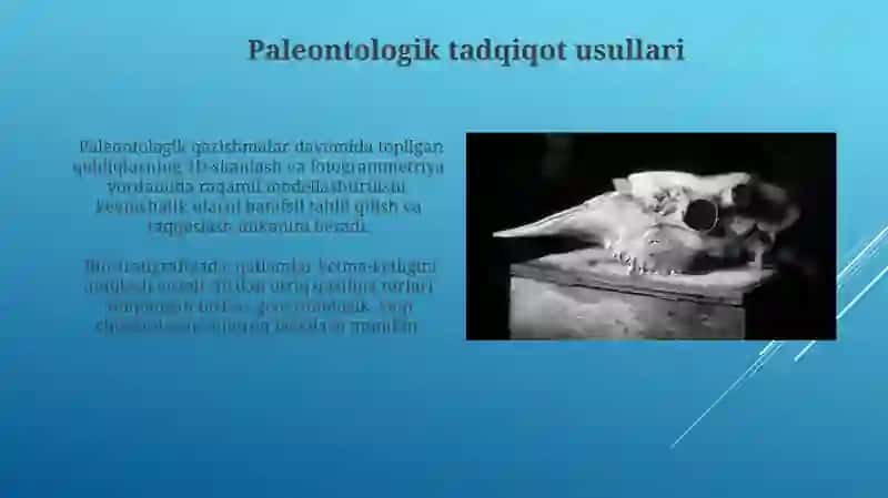 Paleontologiya fanining asoslari 3